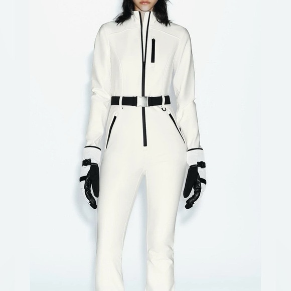 Zara | Jackets & Coats | Zara Ski Jumpsuit Windproof Waterproof